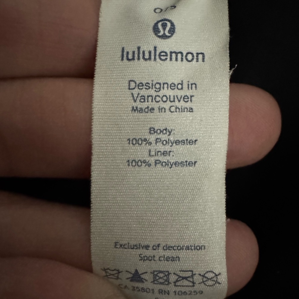 Rare Lululemon Festival Bag II 5L – Heathered Black / Black (First Release) - Picture 4 of 16